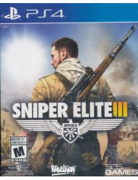 Juego PS4 Sniper Elite III