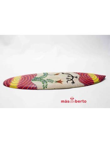 Mini tabla decorativa Surf madera