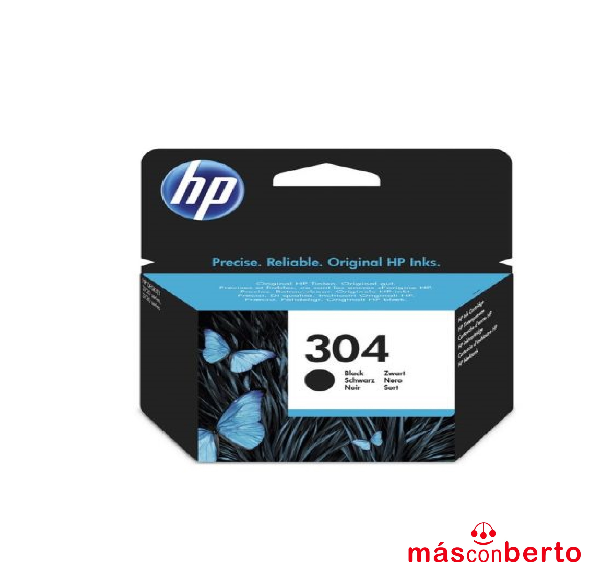 Cartucho de Tinta HP 305 negro