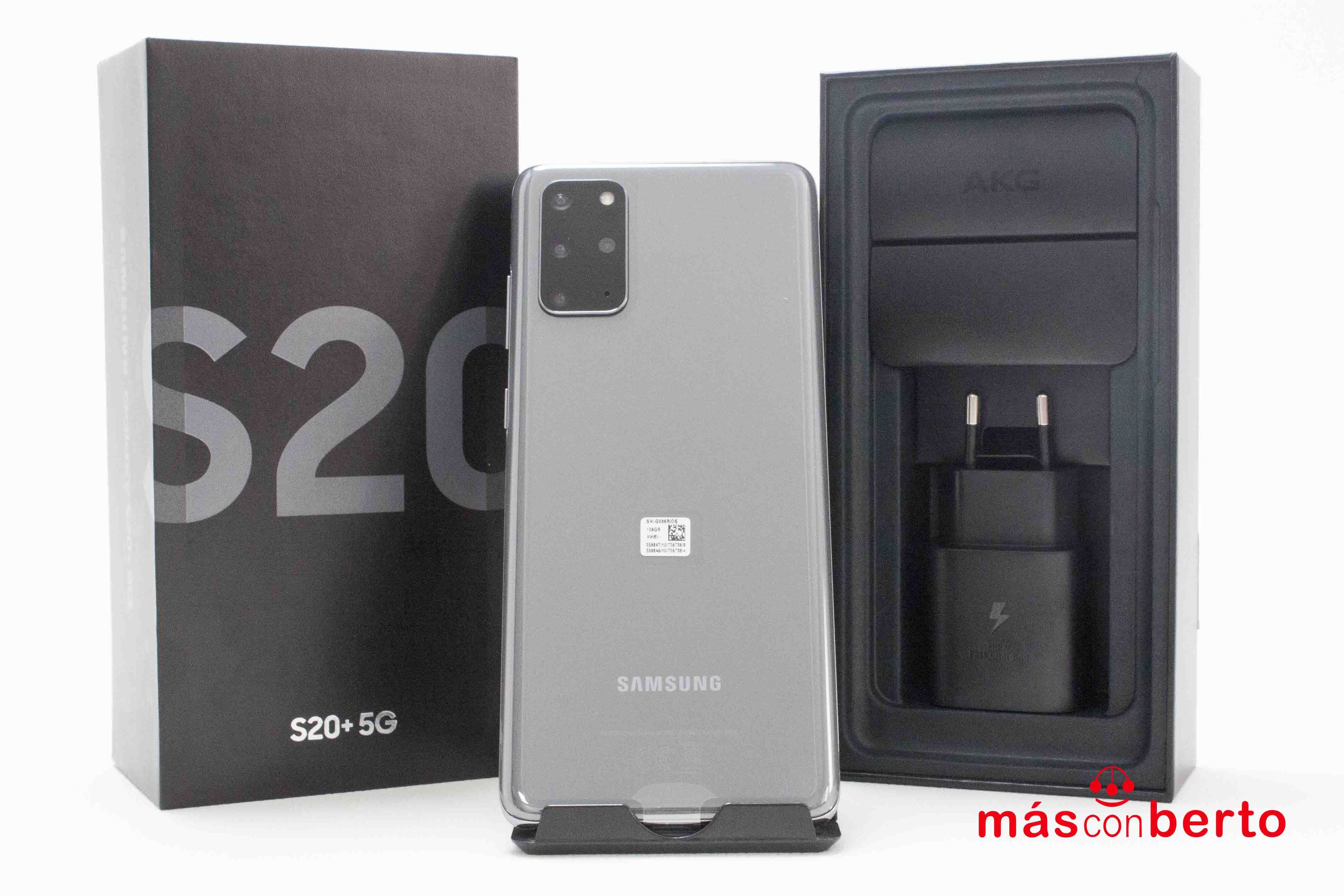 MÃ³vil Samsung S20 Plus 5G Gris 128Gb