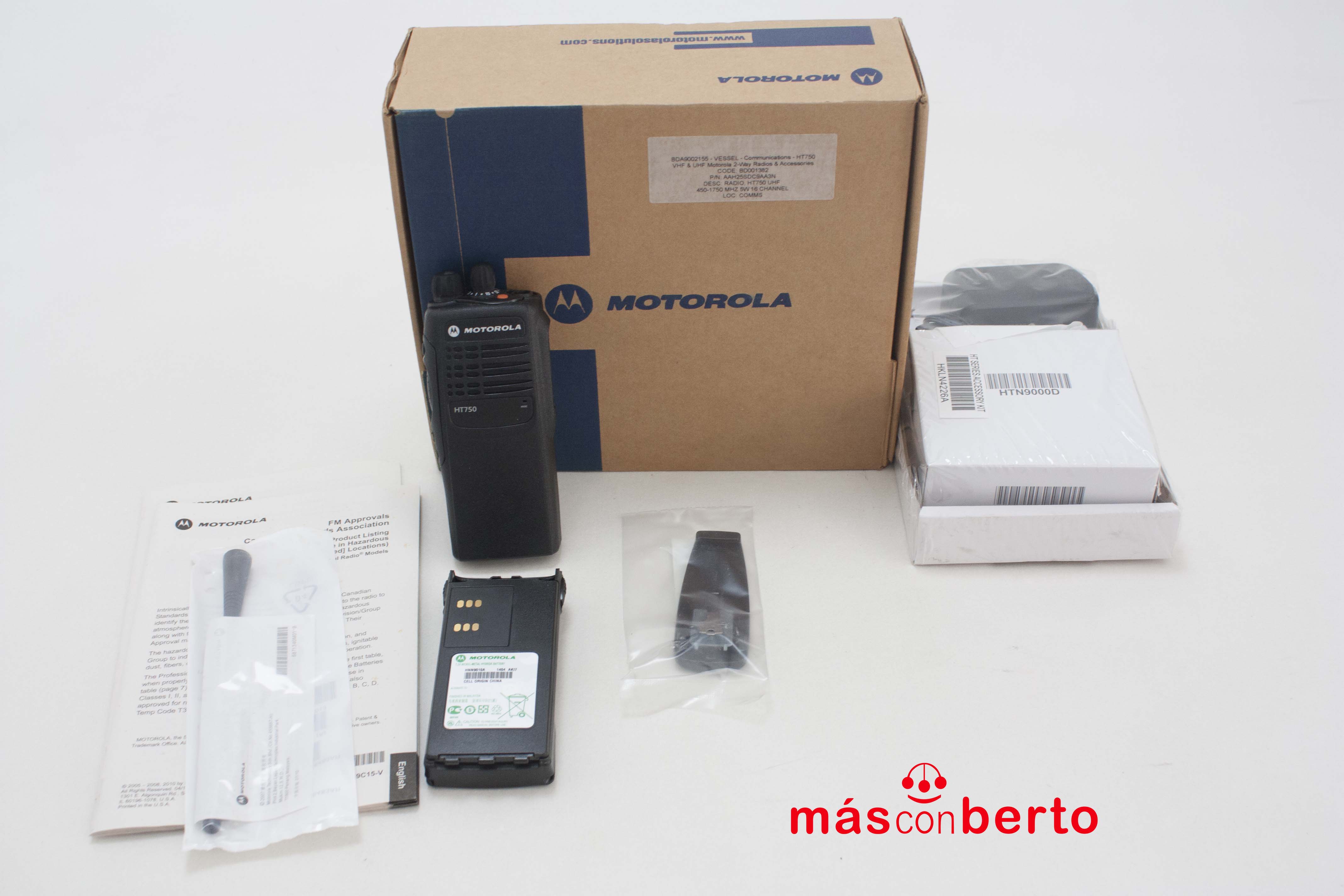 Emisora Motorola HT750