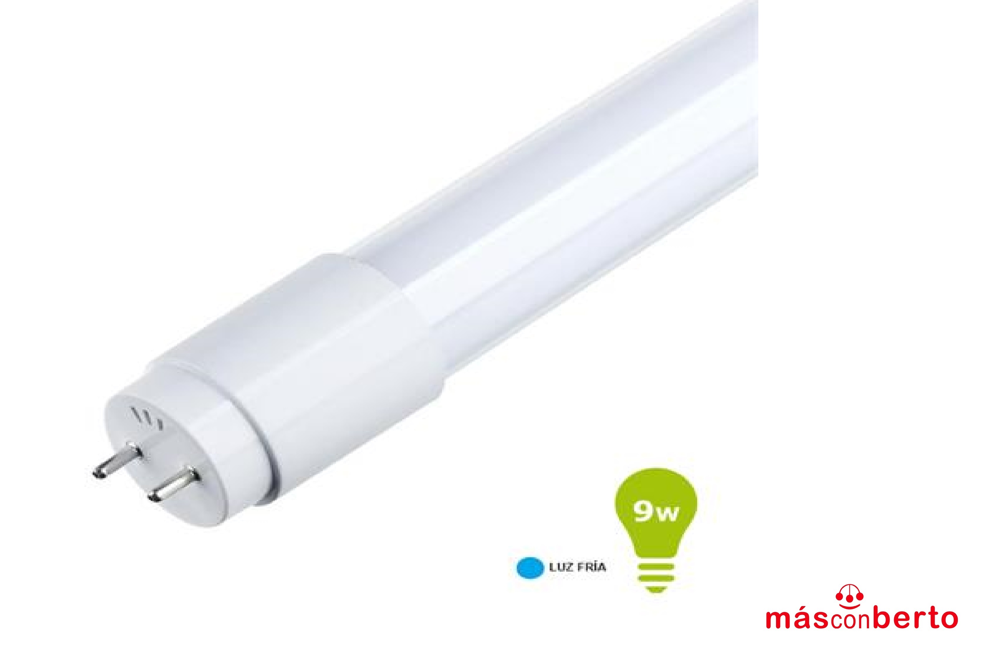 Tubo Led Cristal T8 9W 60cm...