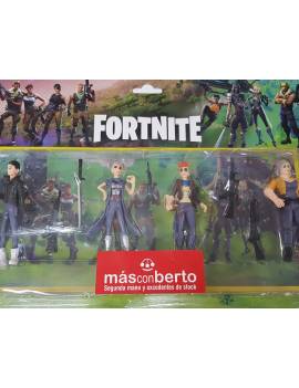Pack 4 Figuras Fortnite 