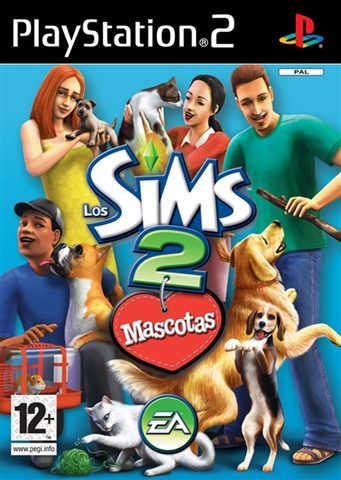 Juego PS2 Los Sims 2 Mascotas