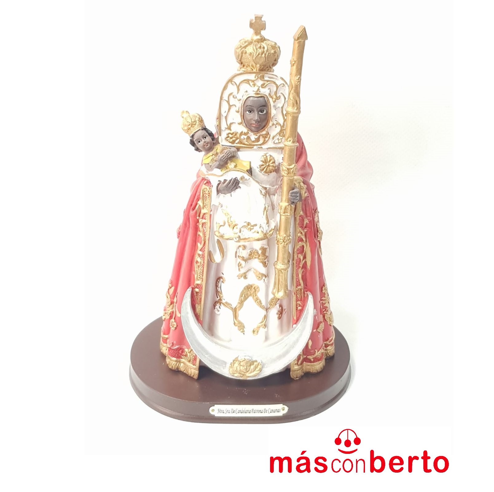 Figura Virgen de Candelaria...
