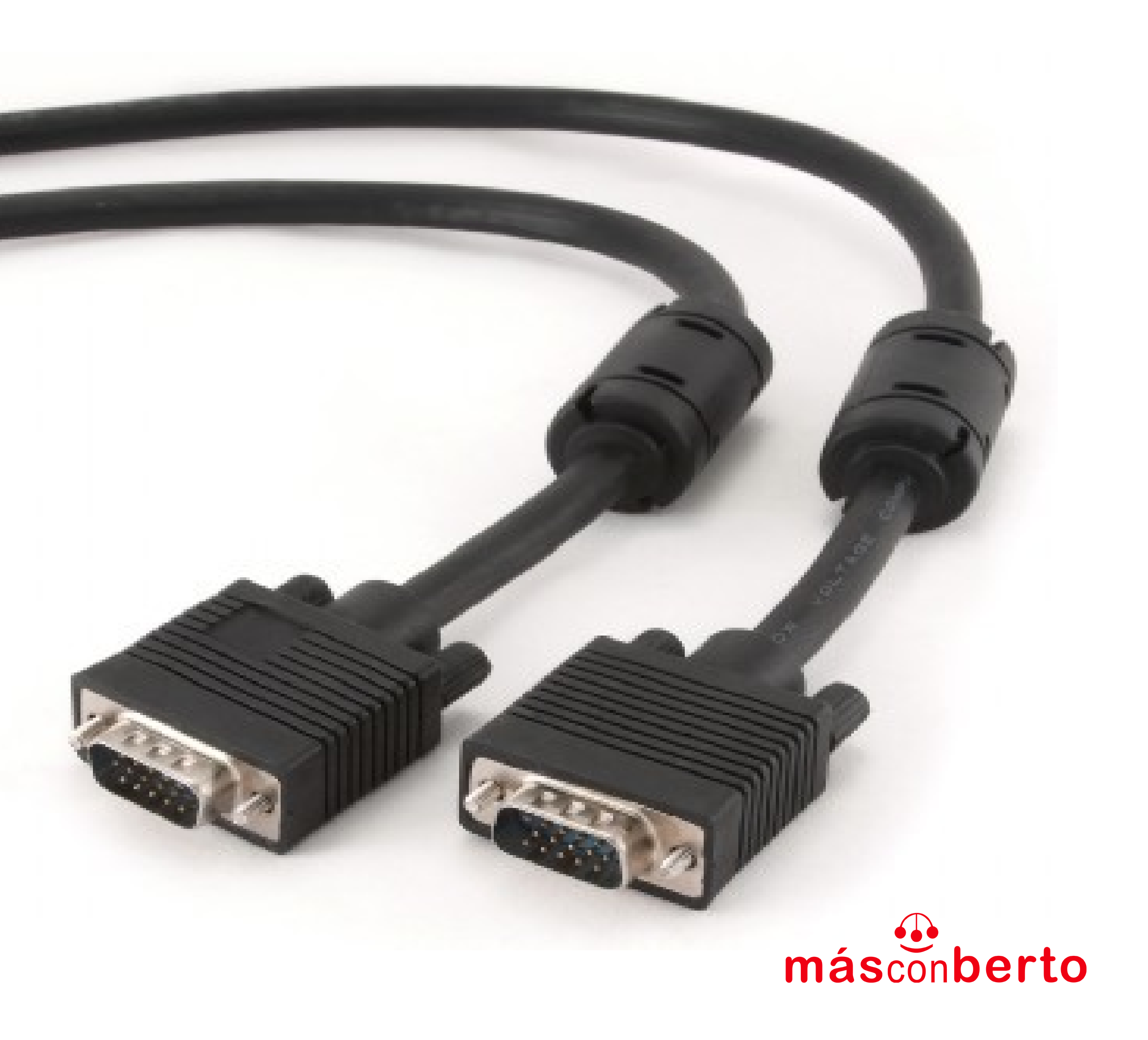 Cable VGA M/M 5M Negro