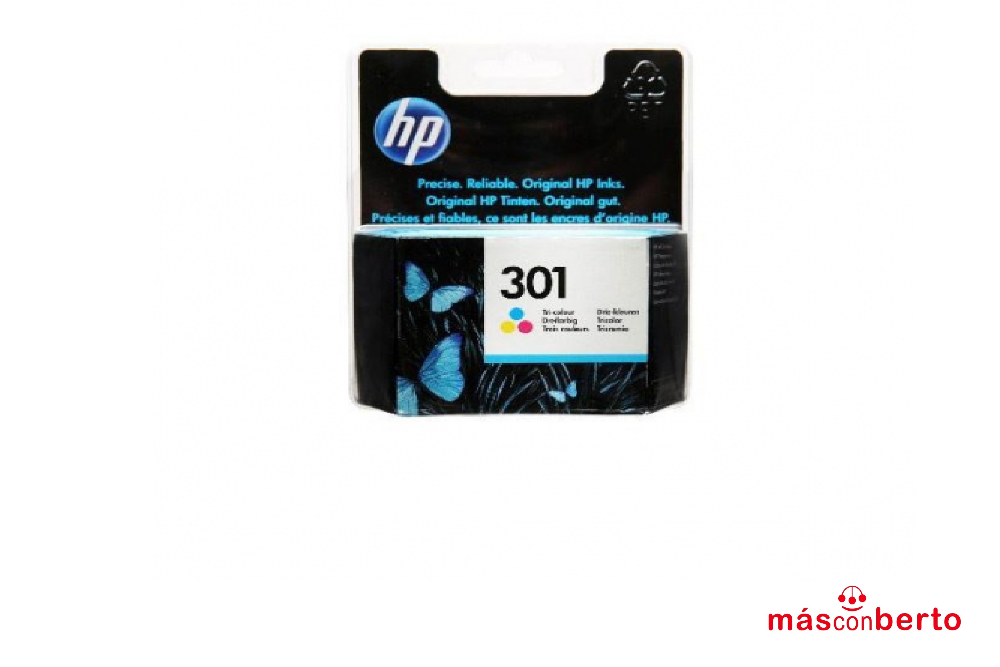 Cartucho HP 301 Color