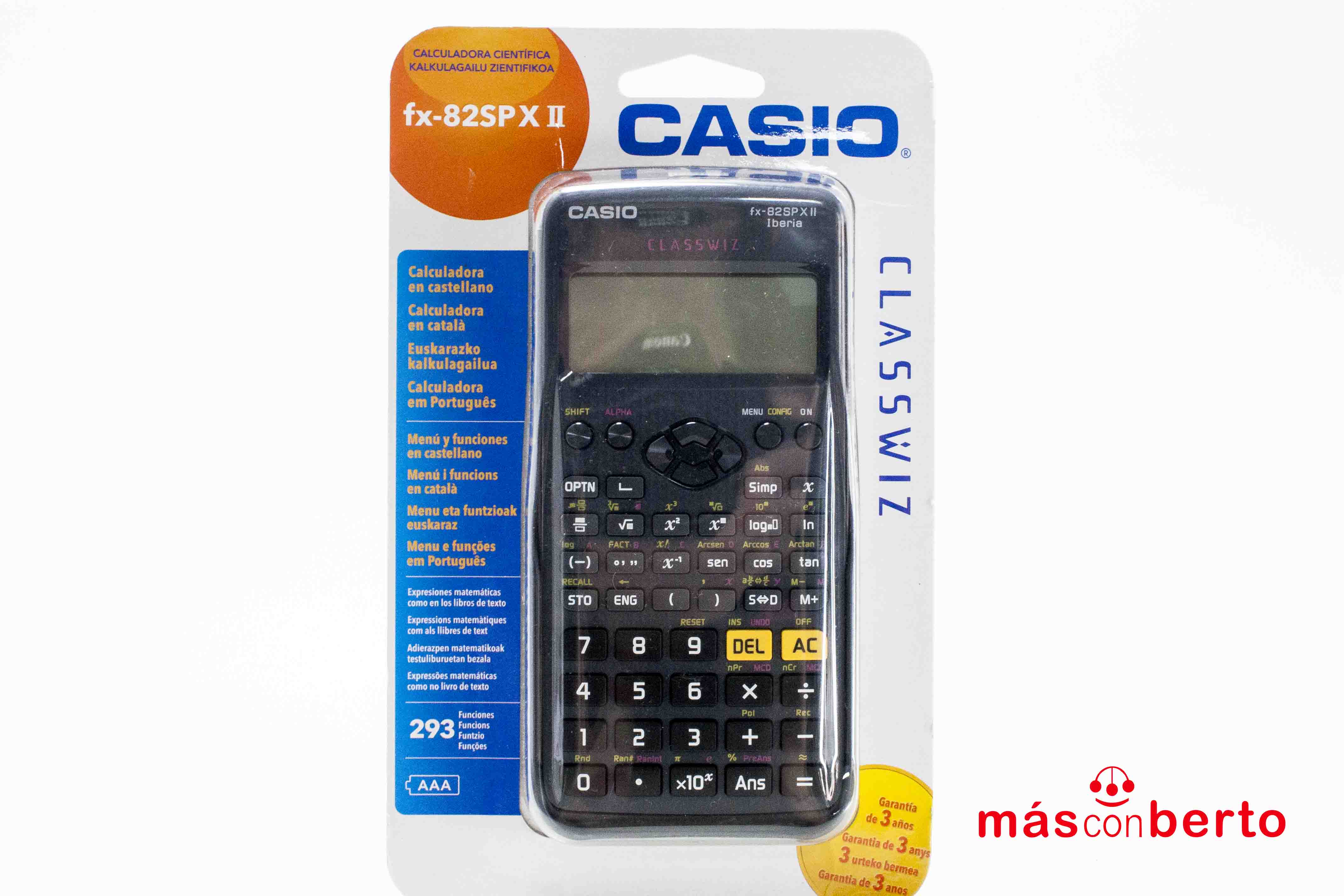 Calculadora Casio FX-82SPX II