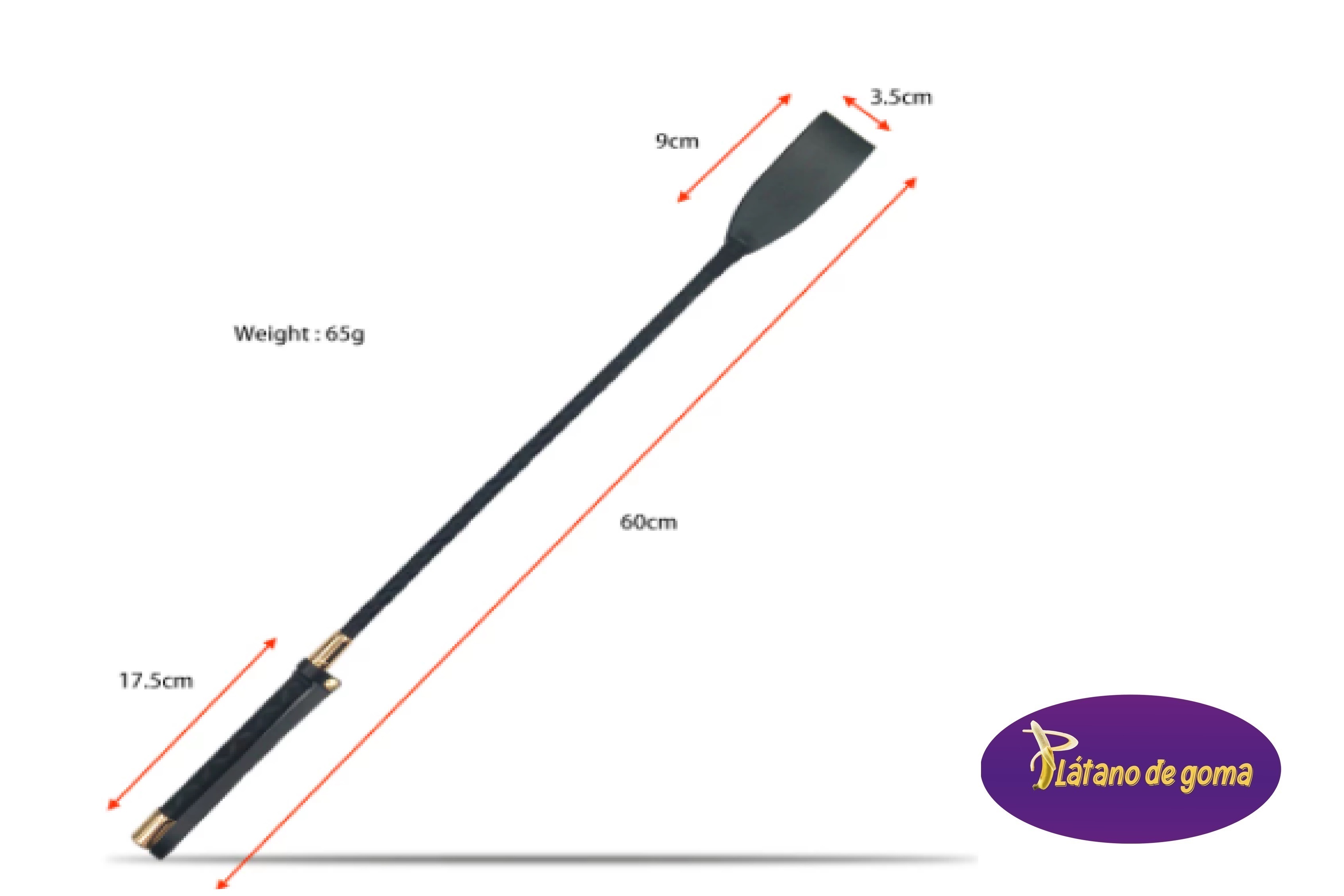 SS123 Fusta 60cm cuero...