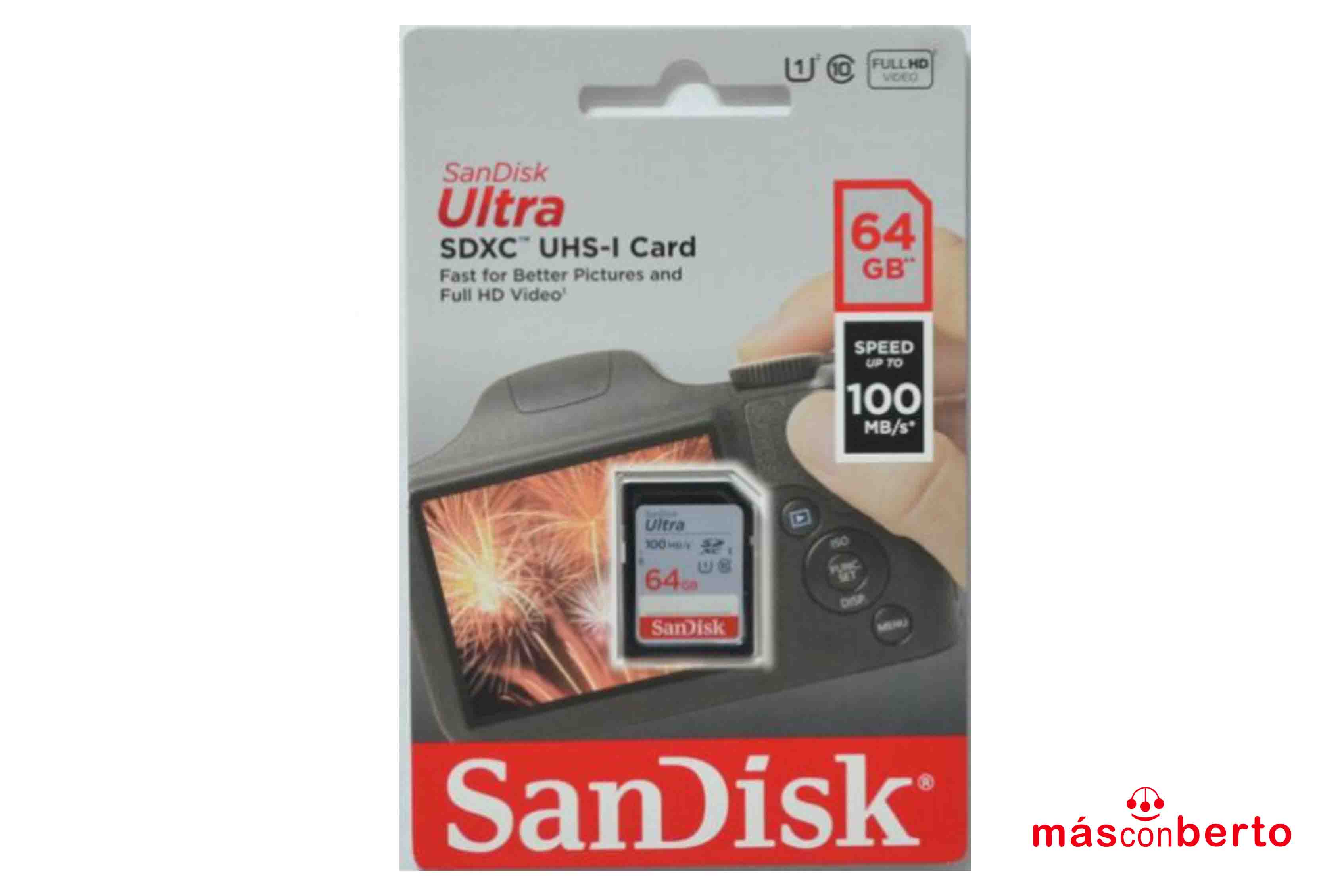 Tarjeta SDXC UHS-I Sandisk...