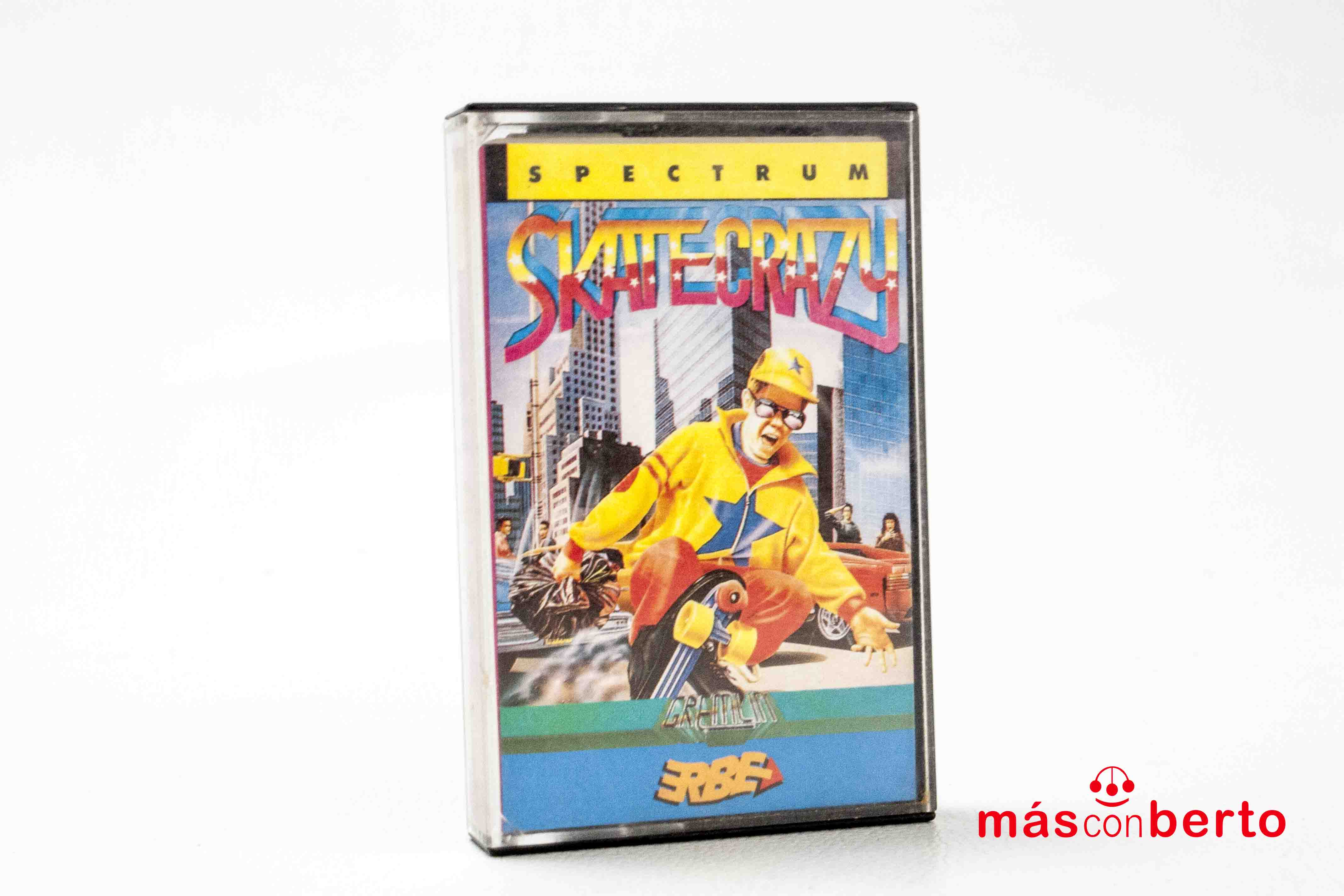 Juego ZX Spectrum  Skate Crazy