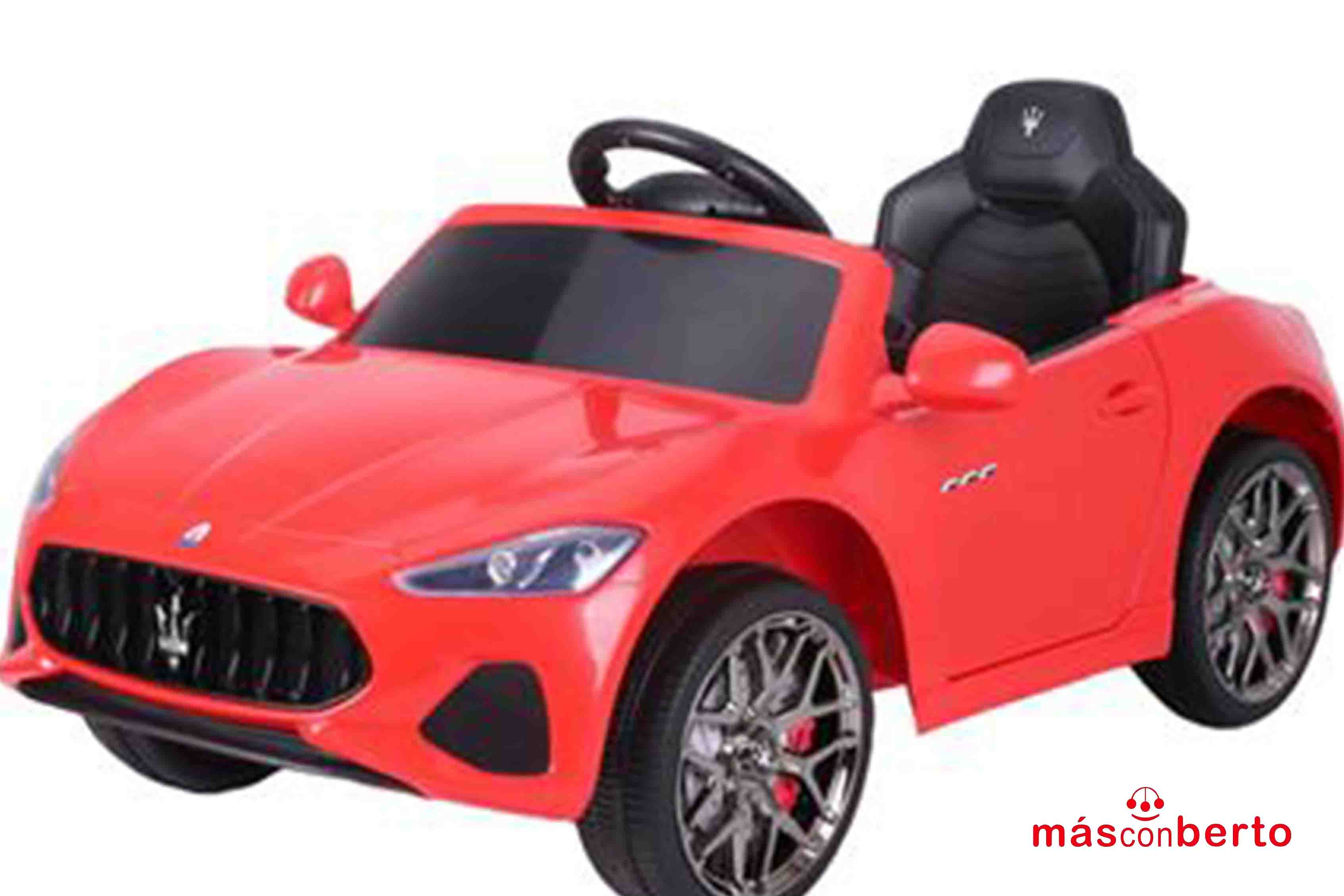 Coche bateria Maserati Rojo...