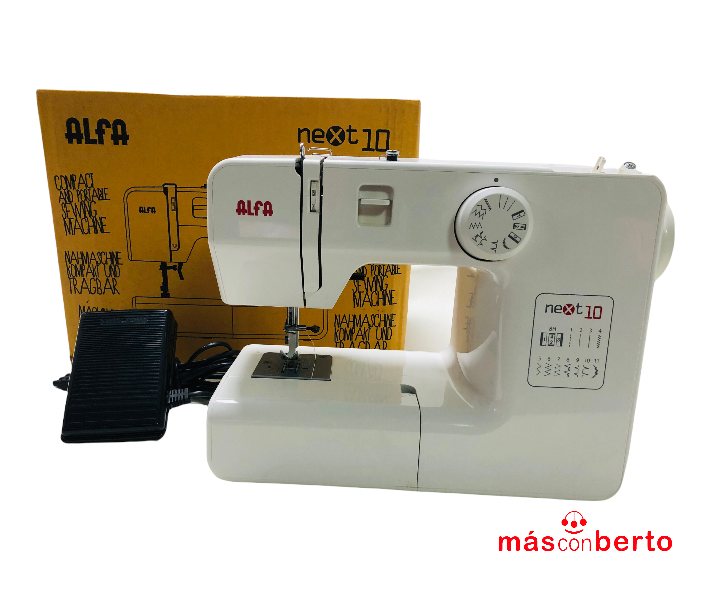 Máquina coser Alfa Next 10