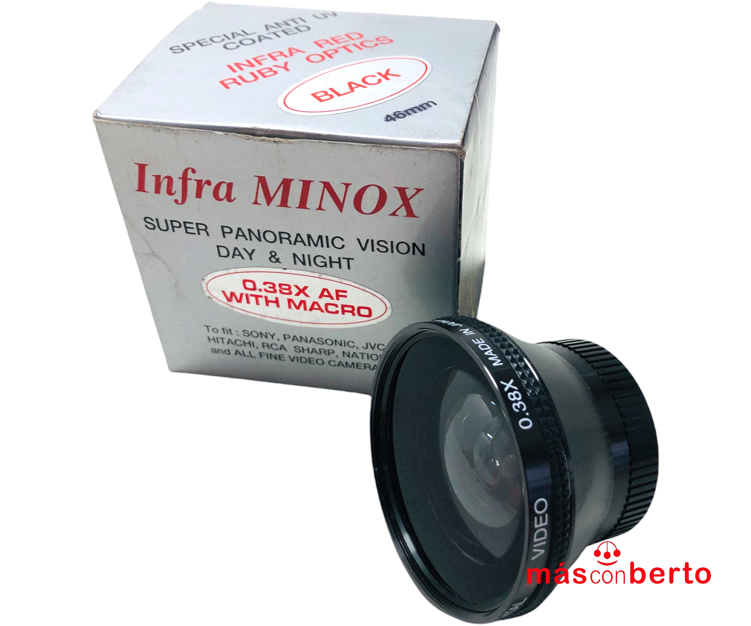 Gran Angular Infra Minox 0.38X