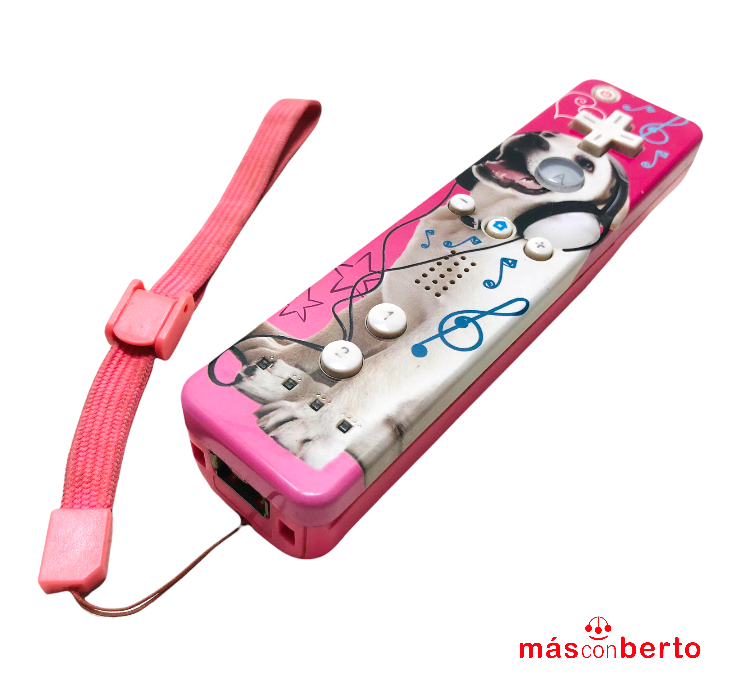 Mando Compatible Wii Rosa 