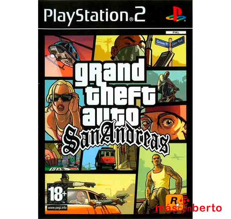 Juego PS2 Grand Theft Auto...