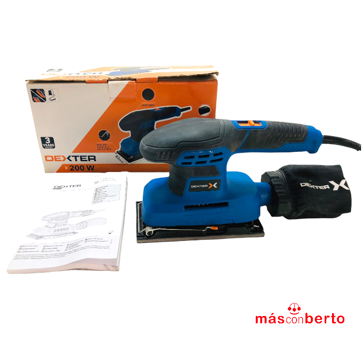 Lijadora orbital Dexter 200W