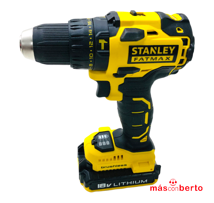 Pack Taladro percutor Stanley 18V y aspiradora (sin batería) Stanley Fat Max