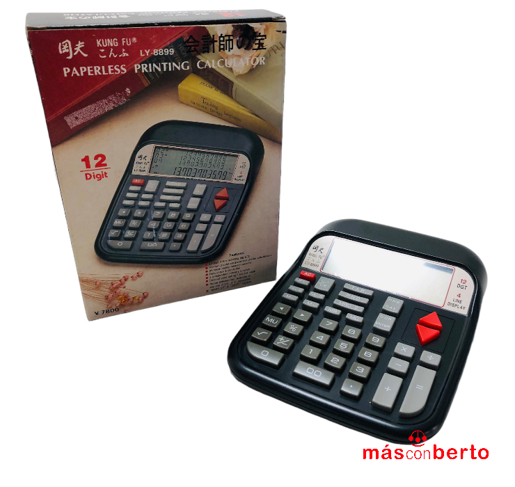 Calculadora Kung Fu Negra