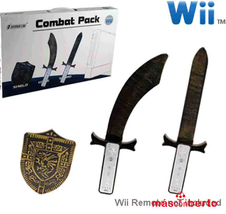 Adaptadores Wii Combat Pack...