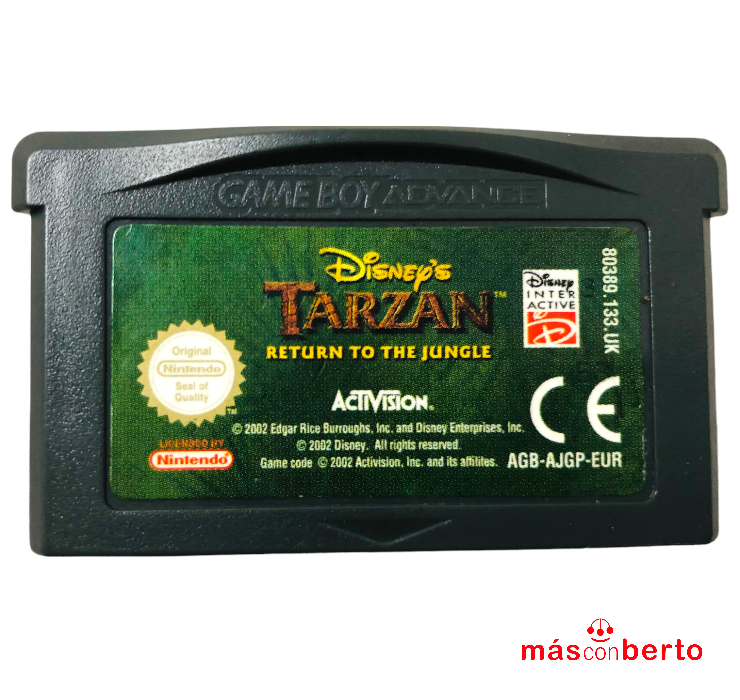 Juego Game Boy Advance Tarzan 