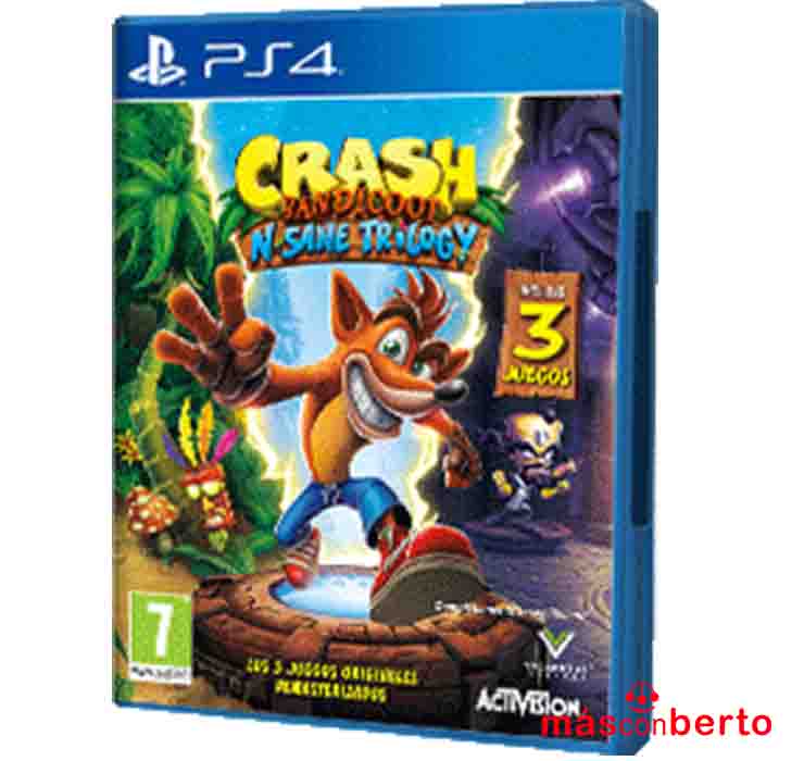 Juego PS4 Crash Bandicoot...