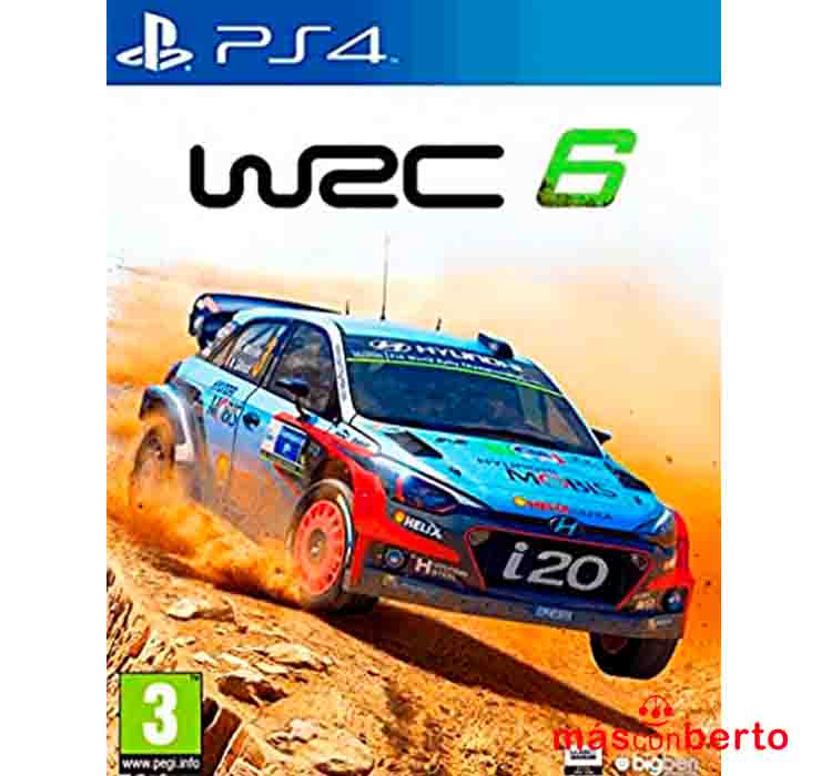 Juego PS4 WRC 6