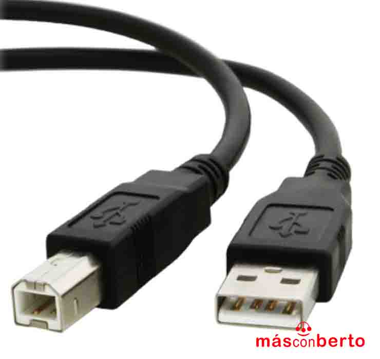 Cable USB 2.0 Tipo A - B 3M