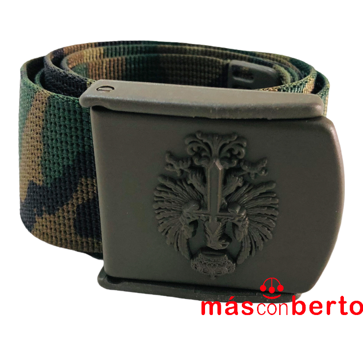 Cinturon Militar Verde Boscoso
