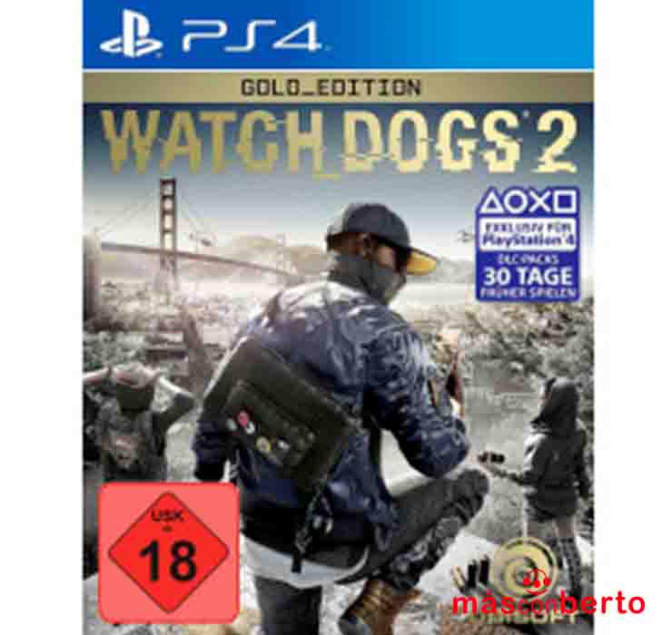 Juego PS4 Watch Dogs 2 Gold...