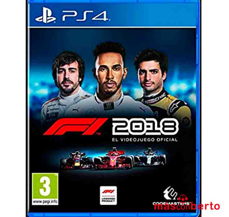 Juego PS4 F1 2018