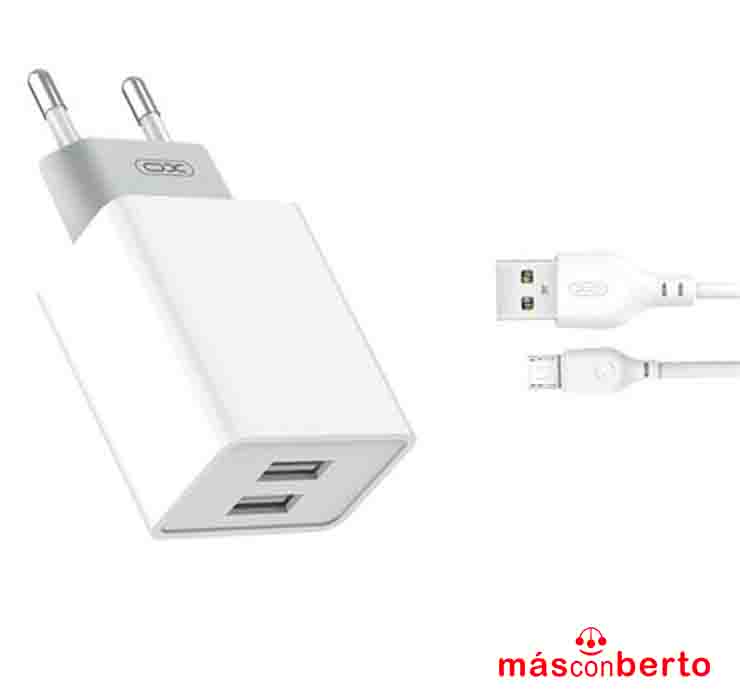Cargador+Cable Micro USB...
