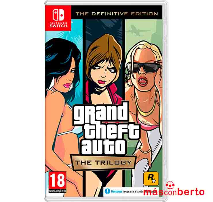 Juego Switch Grand Theft...