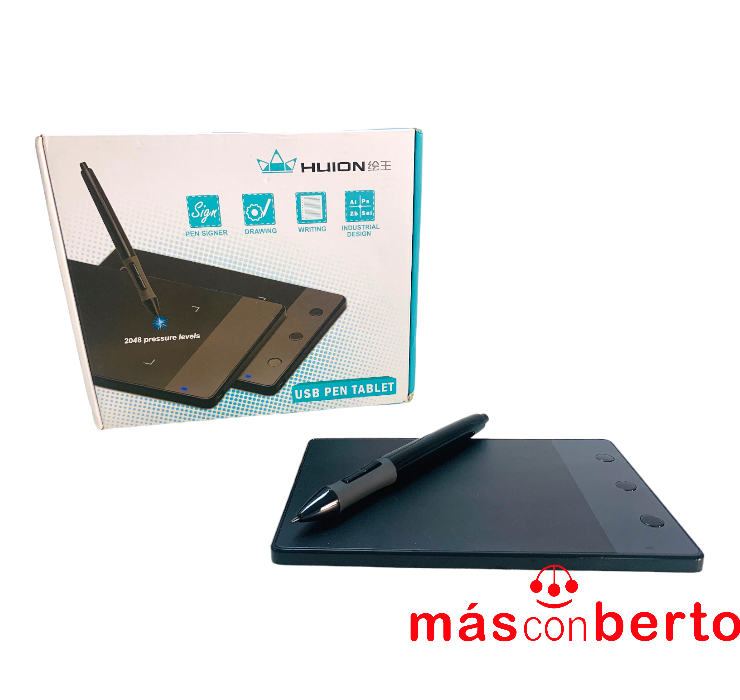 Tableta gráfica Huion H420 