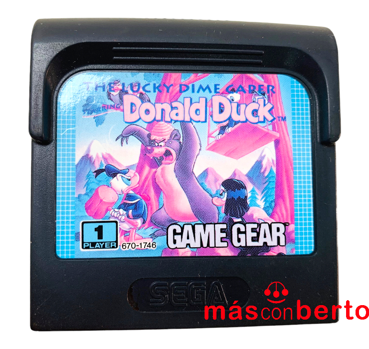 Juego Game Gear Donald Duck 