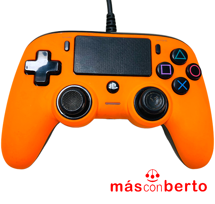 Mando PS4 Nacon Naranja