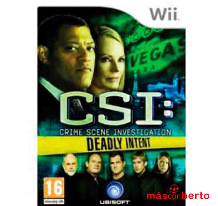 Juego Wii CSI:...