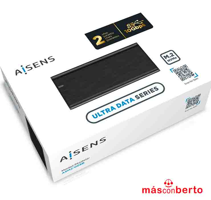 Caja Externa ASM2-008B SSD...