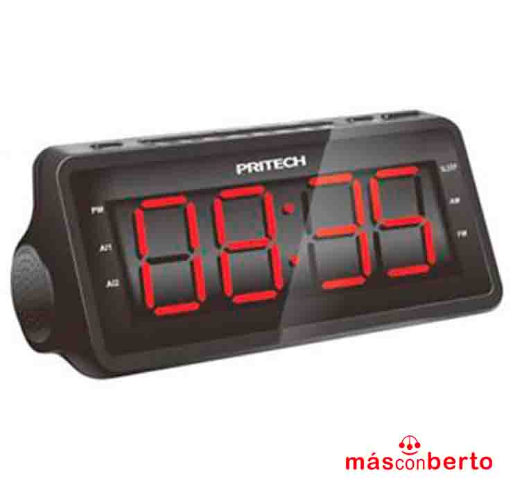 Radio Reloj Digital Grande...