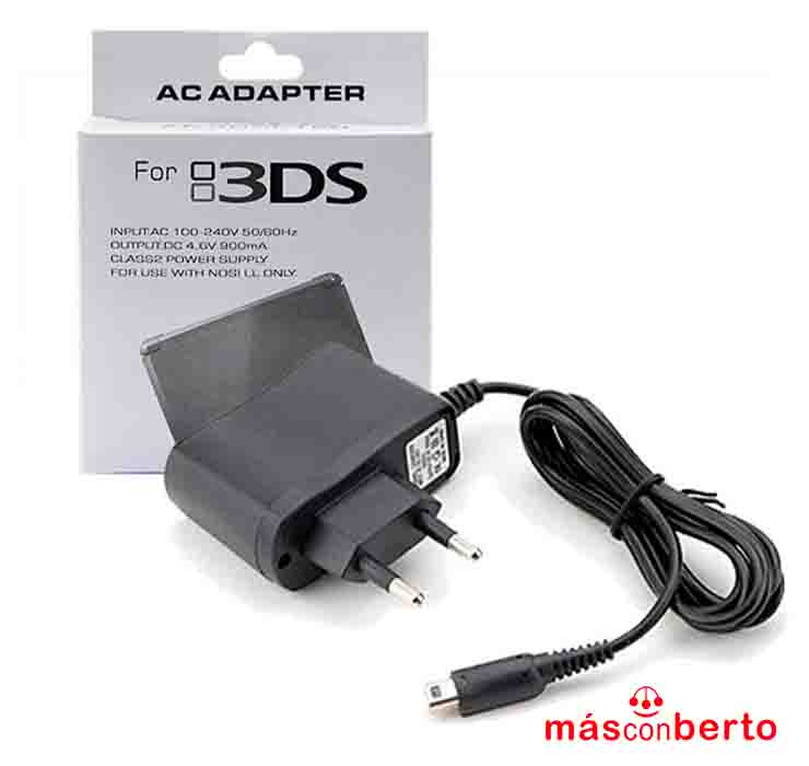 Cargador Nintendo 3DS 