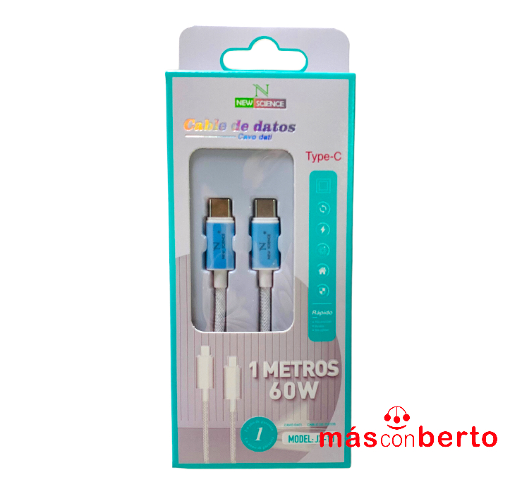 Cable Tipo C - Tipo C 1M...