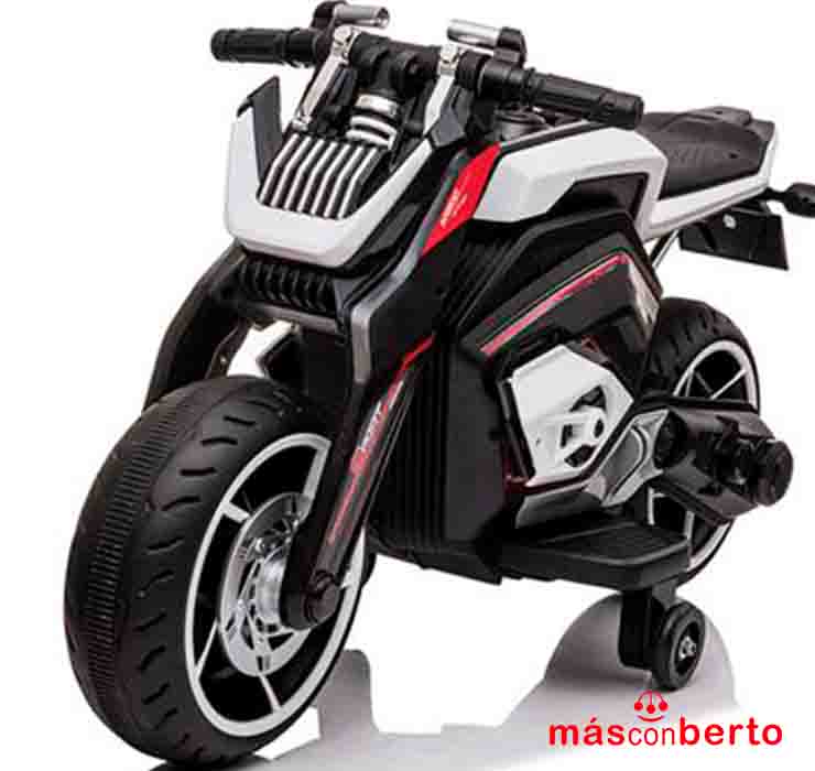 Moto bateria blanca 62542