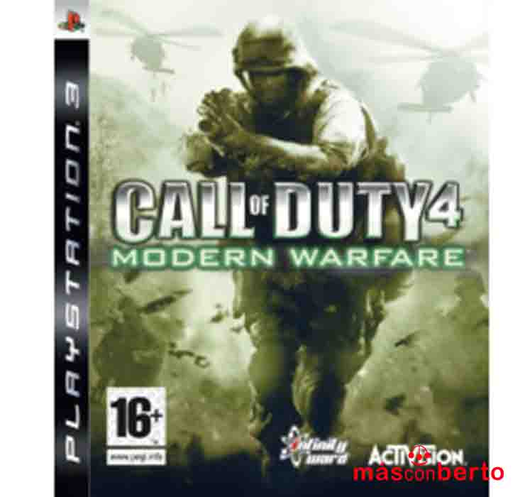 Juego PS3 Call of Duty 4...