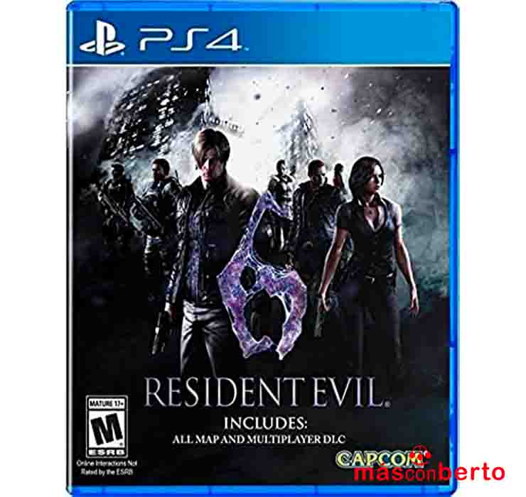 Juego PS4 Resident Evil 6