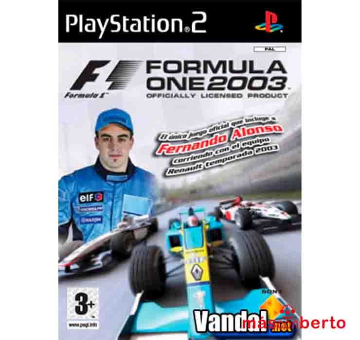 Juego PS2 Formula 1 2003