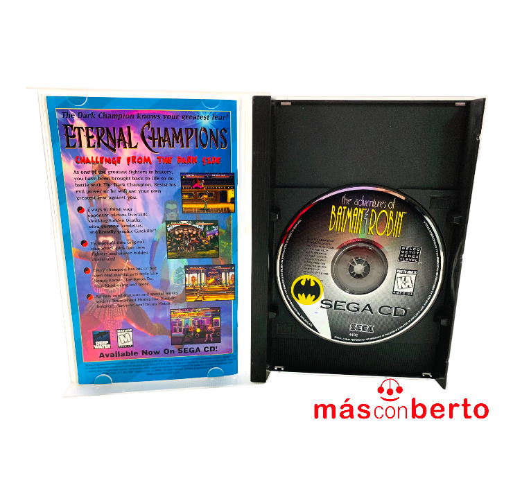 Juego Sega Mega CD The adventures of BATMAN and ROBIN