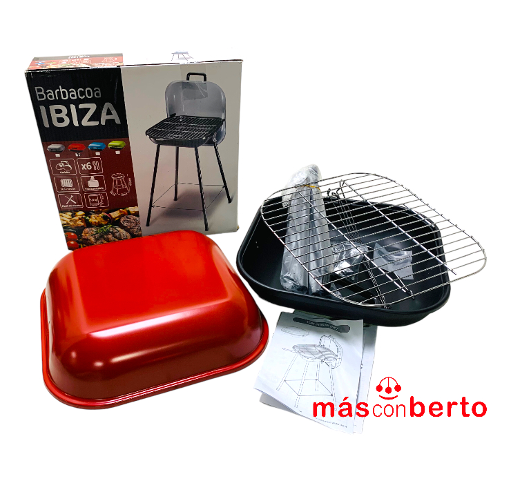 Barbacoa Ibiza Rojo
