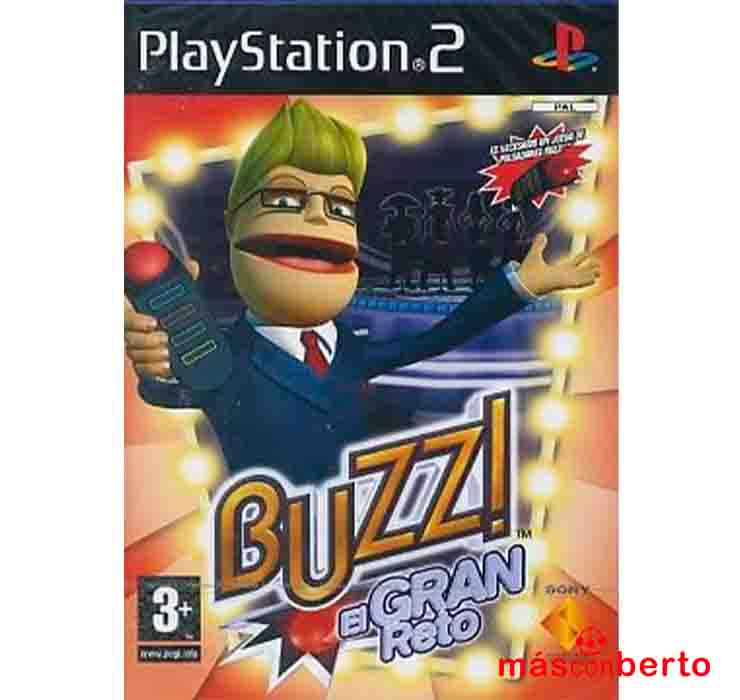 Juego PS2 Buzz El gran reto