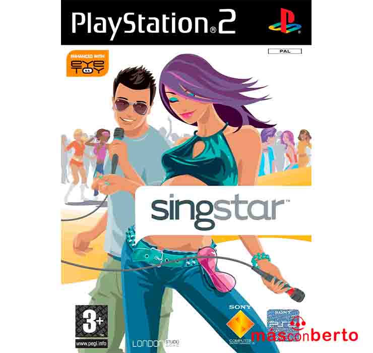 Juego PS2 singstar