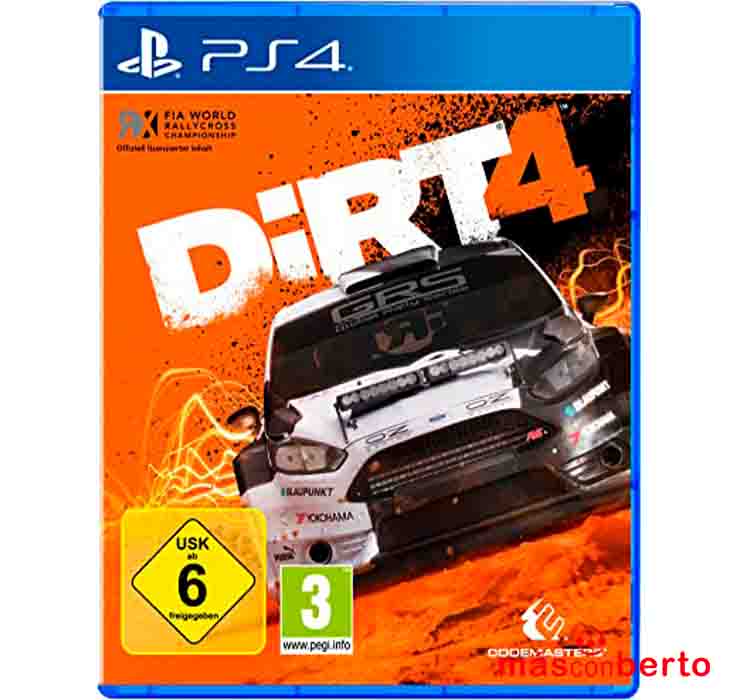 Juego PS4 Dirt 4